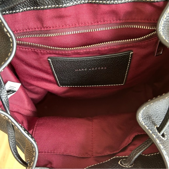 Marc Jacobs Bold Grind leather backpack in black - Picture 5 of 6